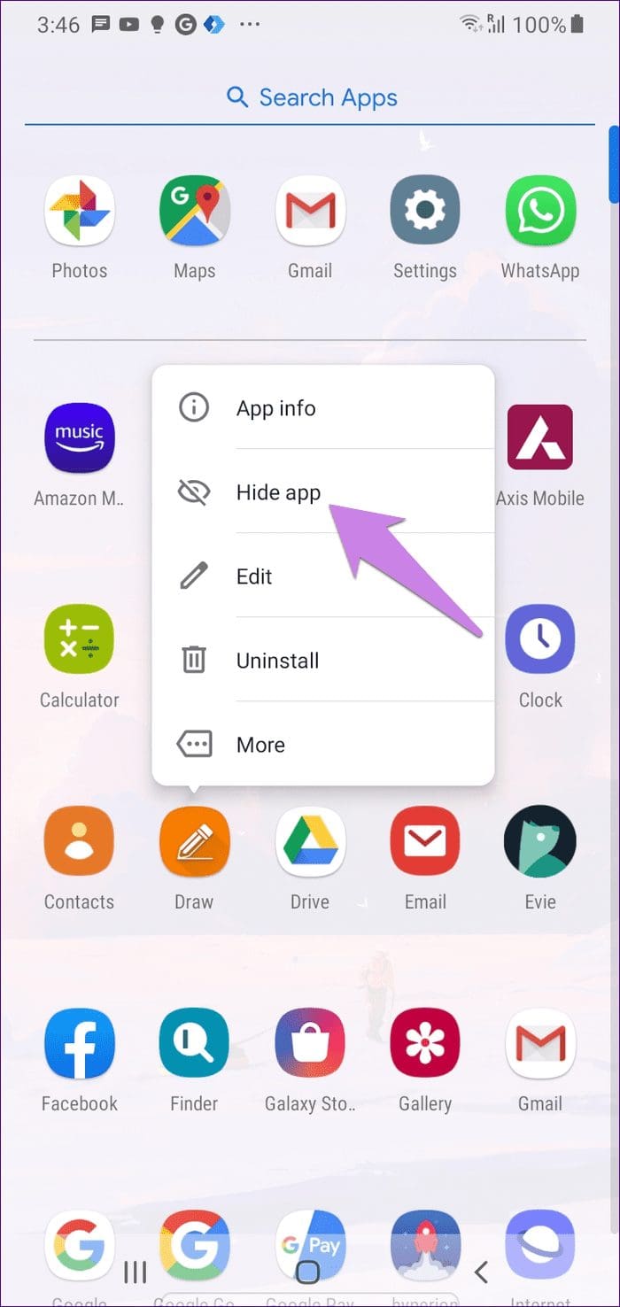 Android launcher to hide apps 22