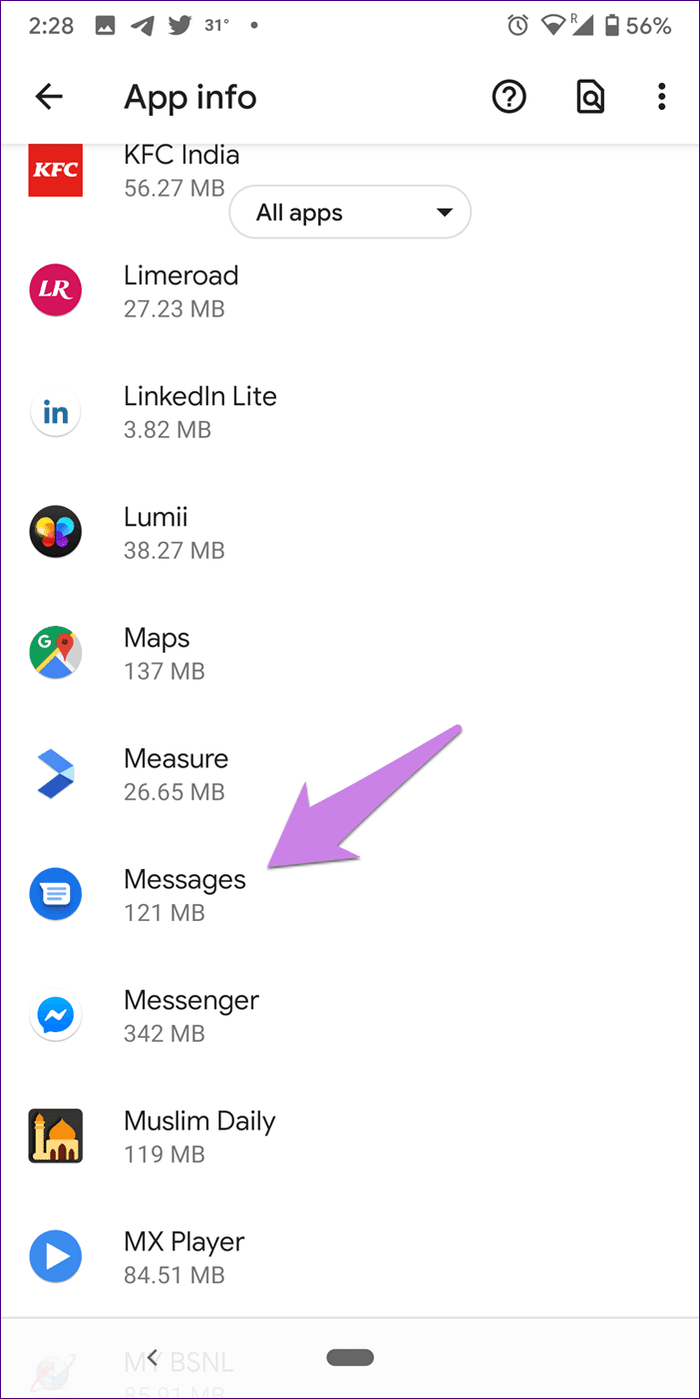 Android Messages App Crashing 2