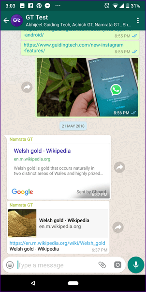 Android Messages Vs Whatsapp 10