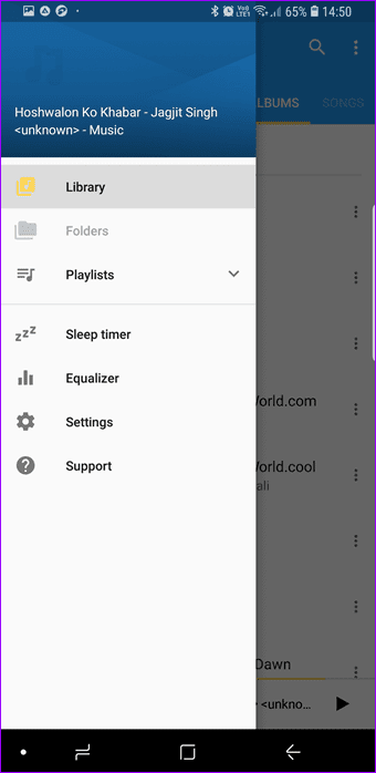 Android Offline Music Player02