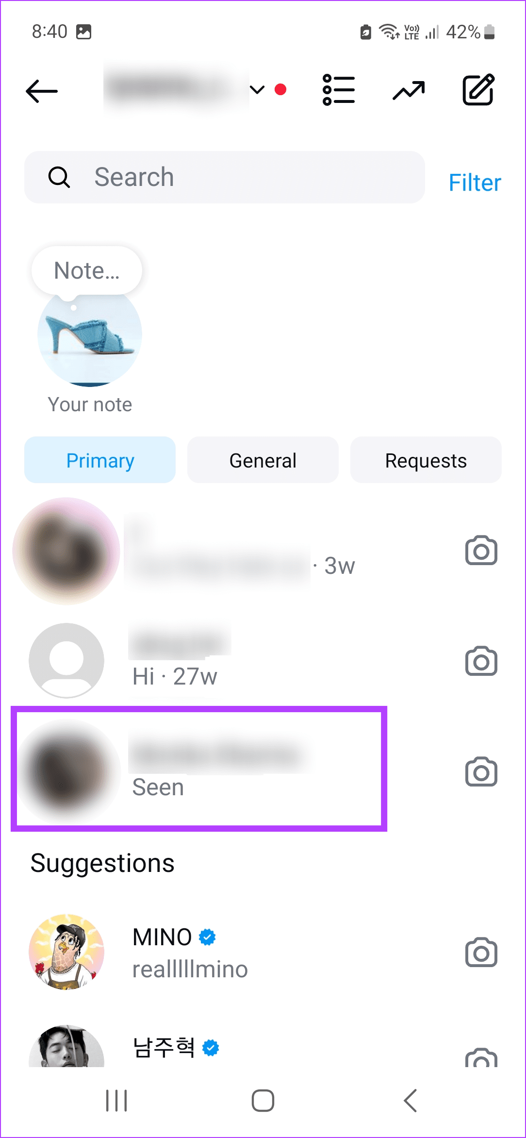 ap on the relevant chat