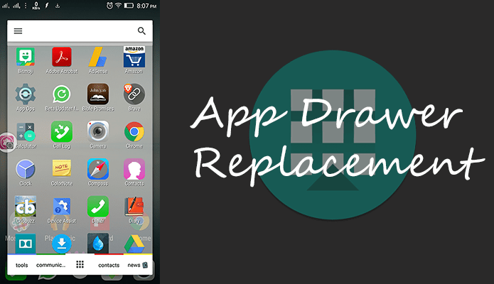 App Drawer Replacement