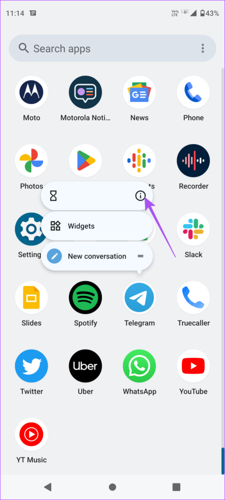 app info telegram android 