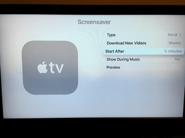 Apple Tv Screensaver Sleep Settings 3