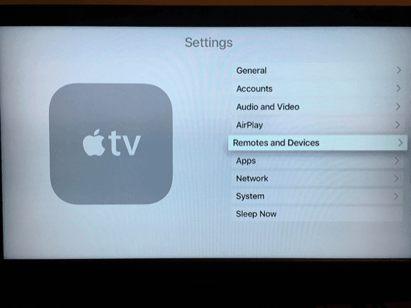 Apple Tv Touch Siri Remote Settings 3