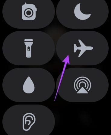 Airplane mode on Apple Watch