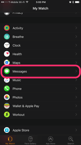 Apple Watch Turn Off Messages Alerts Read Receipts 1