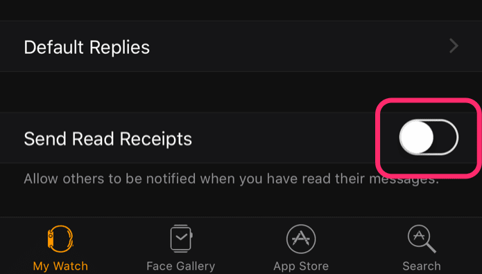 Apple Watch Turn Off Messages Alerts Read Receipts 3