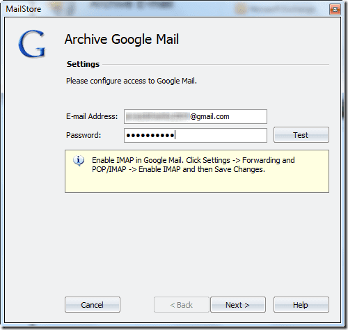 Archive In Gmail