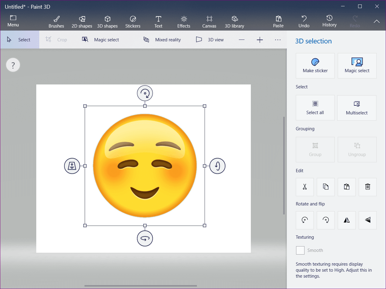 How to Make Background Transparent in Paint 3D