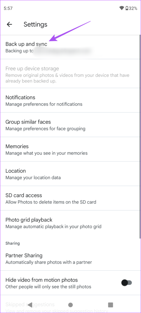 How to Stop Automatic Backup to Google Photos - 16