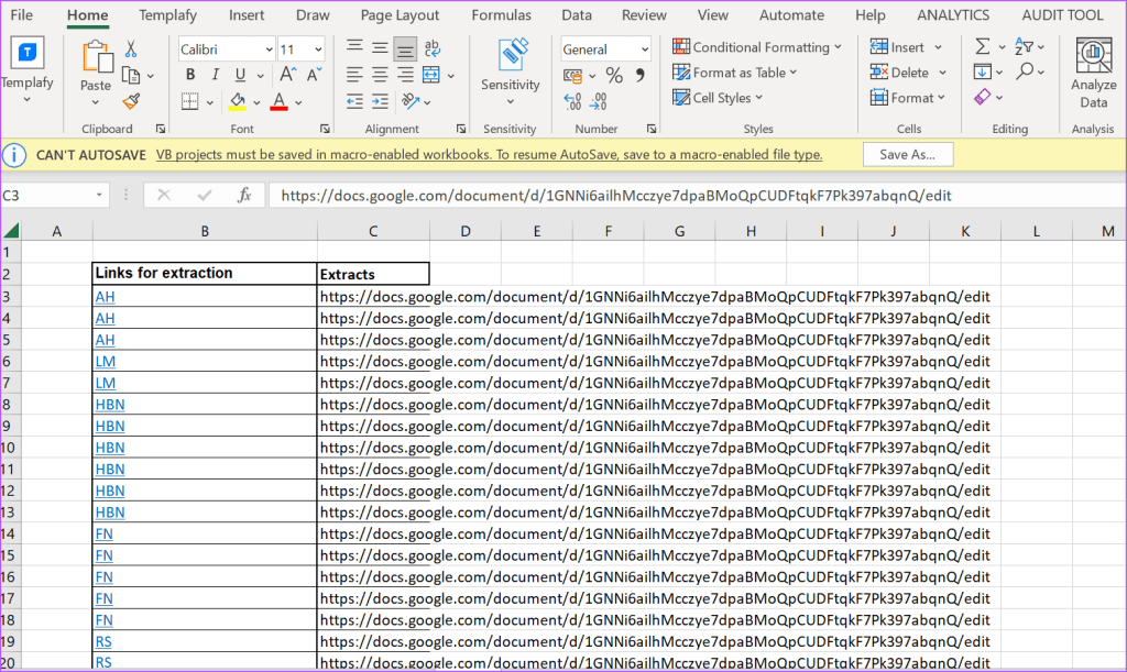 best ways to extract a URL from hyperlinks in Microsoft Excel 26