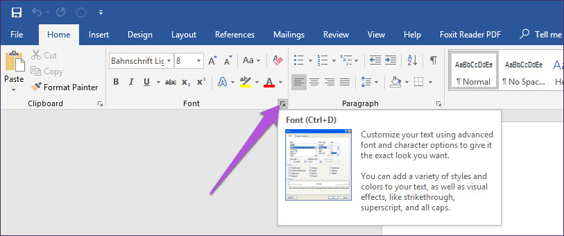 Blank Page On Microsoft Word 007