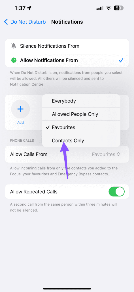 block all calls except contacts on Android and iPhone 8