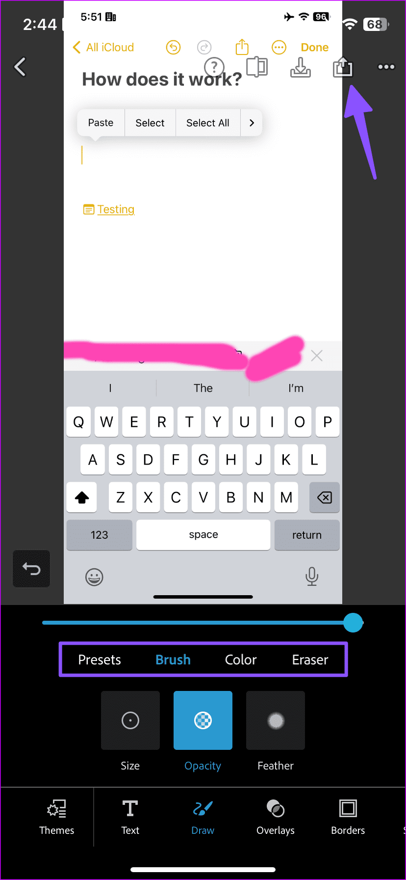 blur part of a picture on iPhone and iPad 19