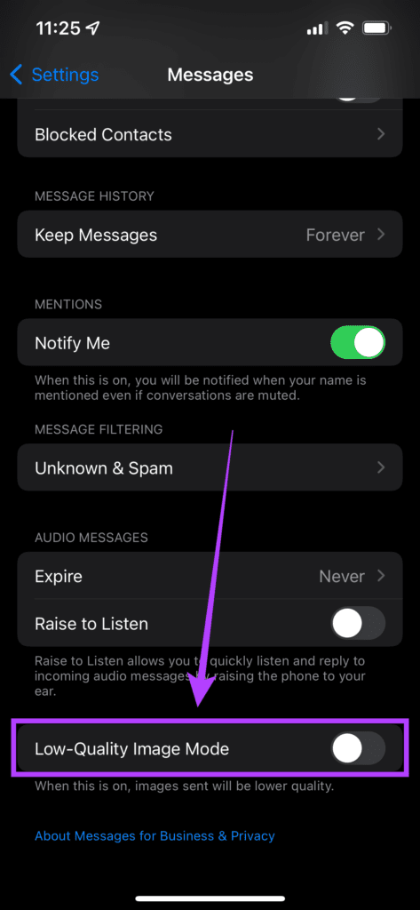 5 Ways to Fix Blurry iMessage Photos and Videos - Guiding Tech