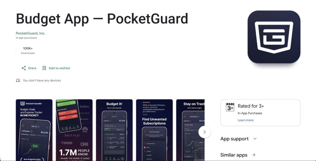 budget app