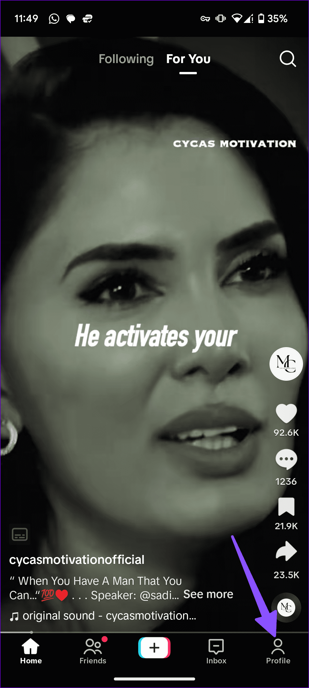 can not follow anyone on TikTok 1