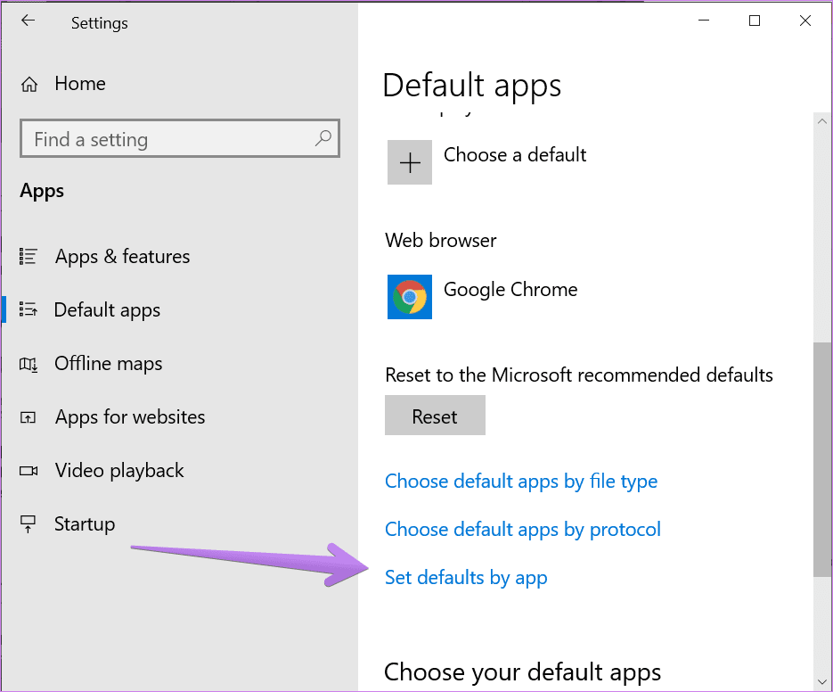 Cannot change default app in windows 11