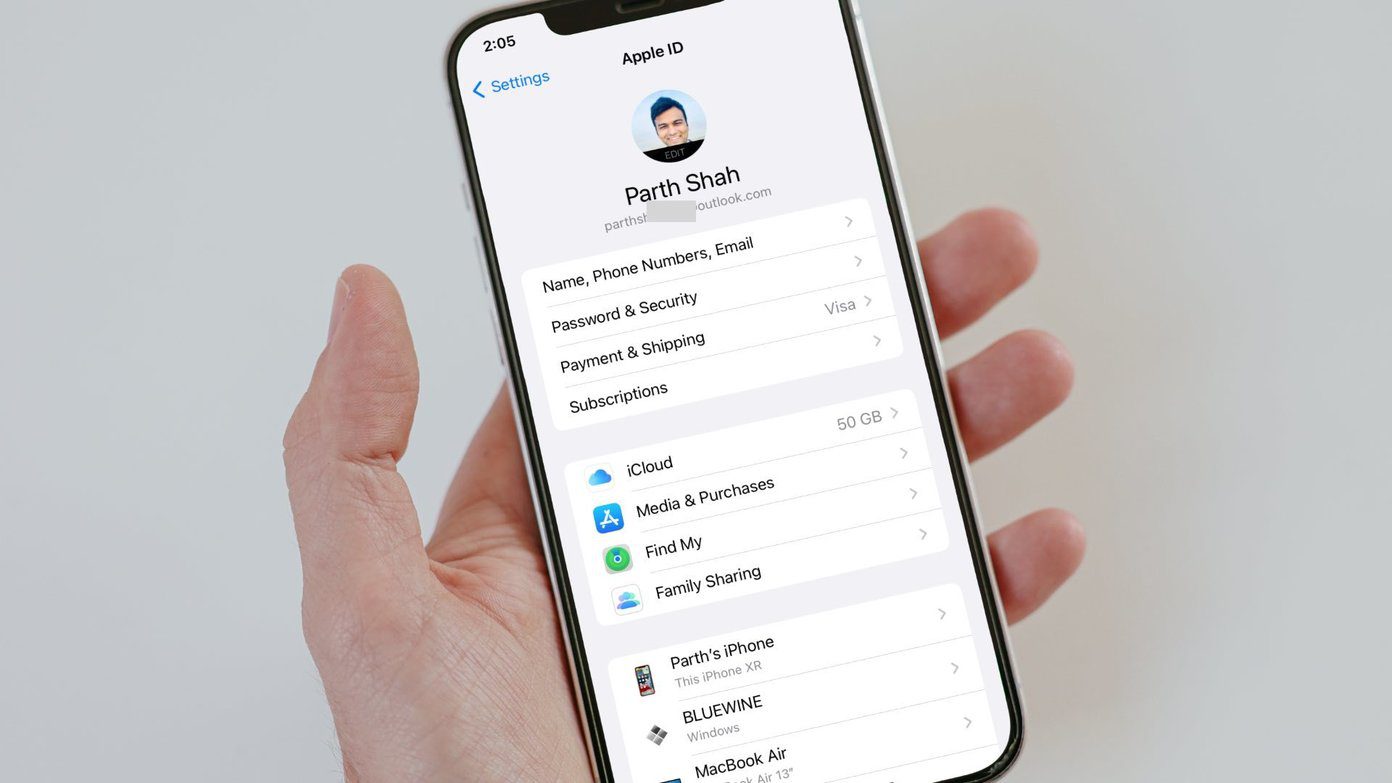 Change Apple email ID