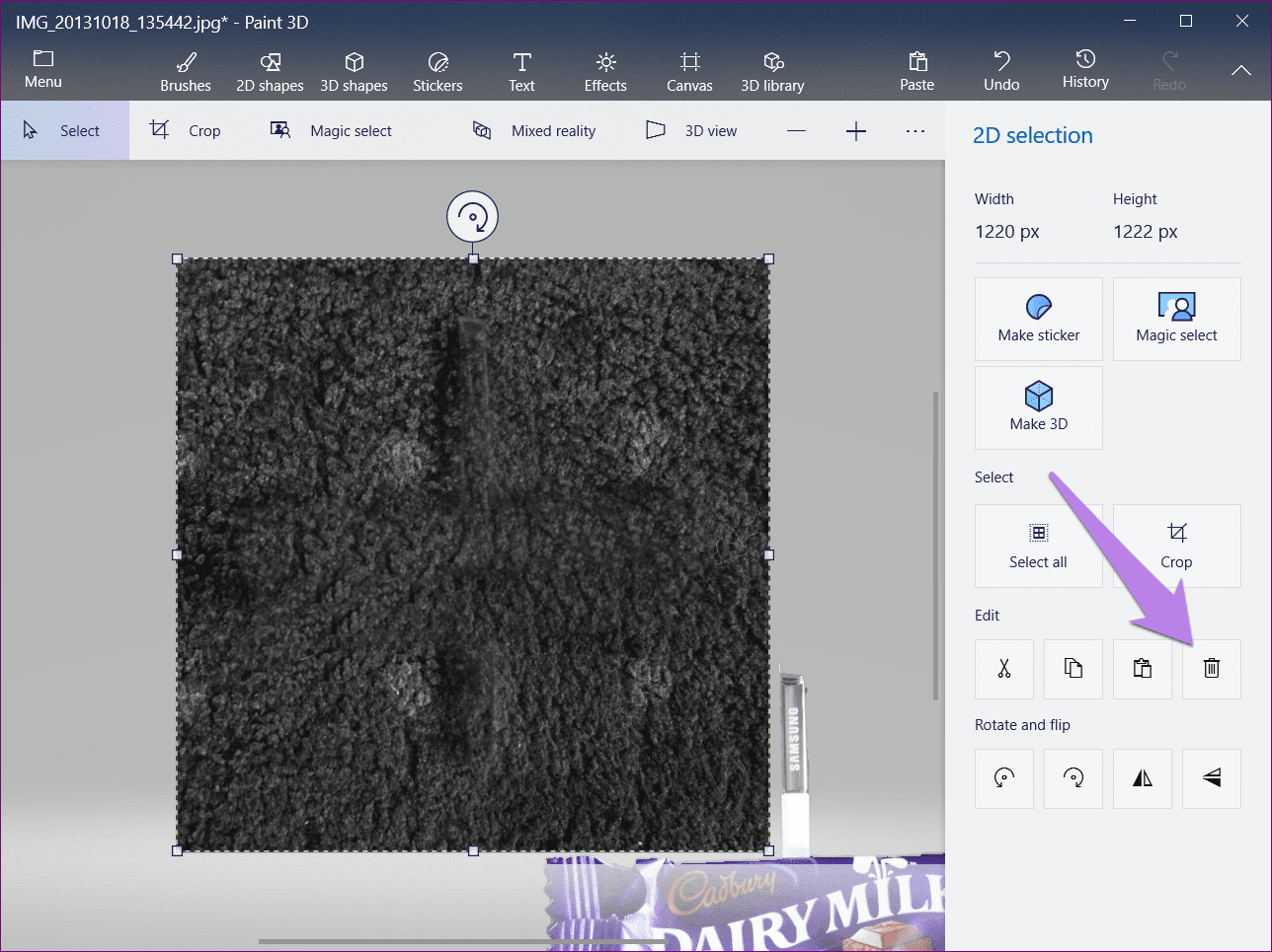 Change Background In Paint 3D 25