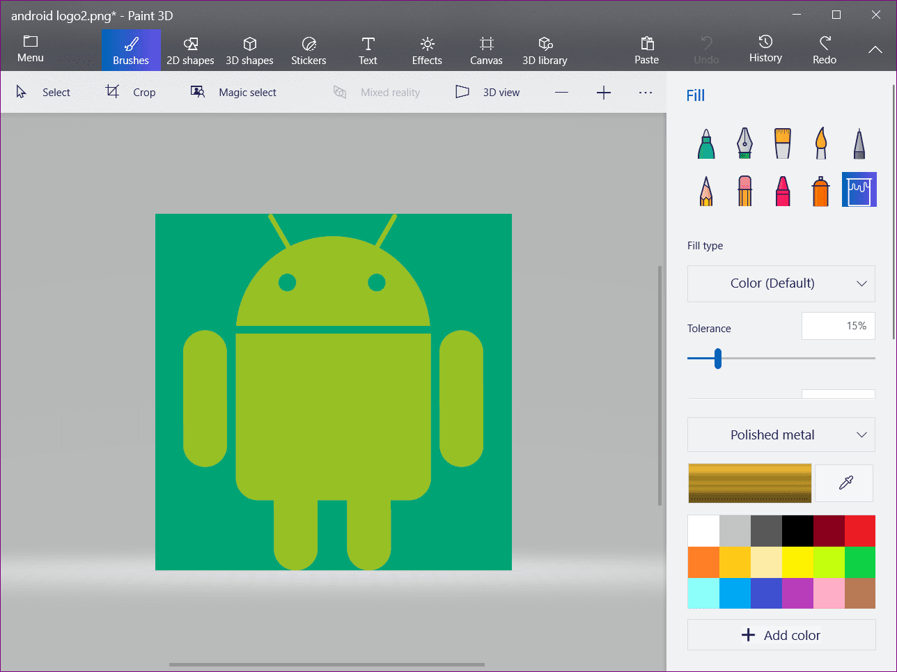 Change Background In Paint 3D 3