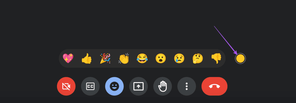 change emoji skin tone google meet