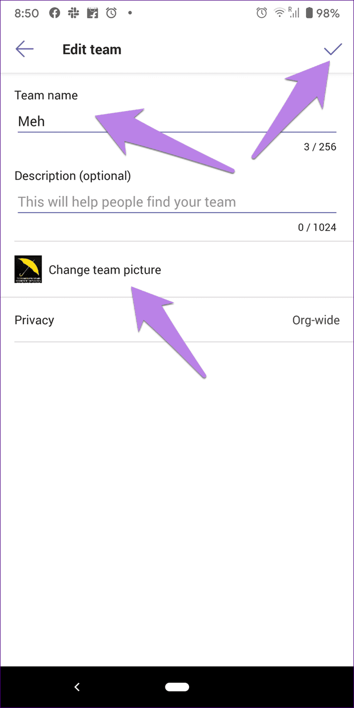 Change profile picture and team picture in microsoft teams 16