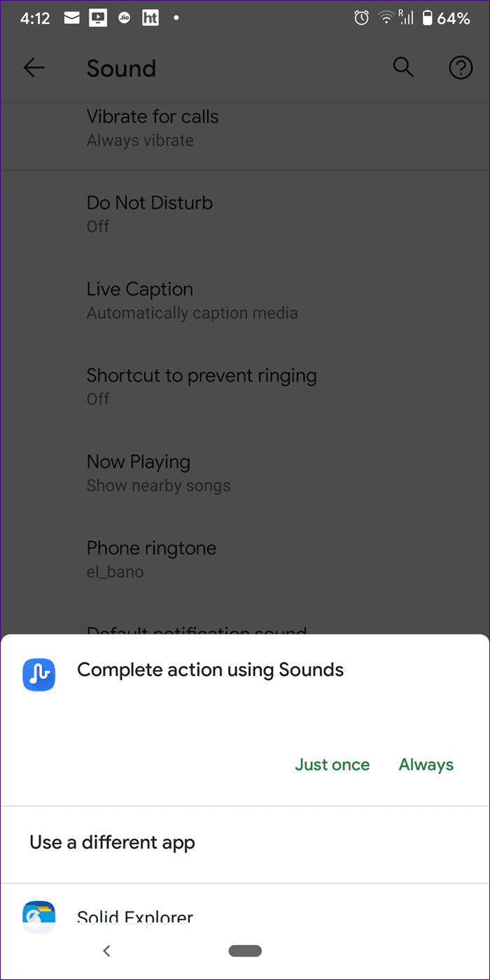 Change ringtone picker app android 1