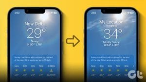 change weather location on Apple watch iphone and ipad
