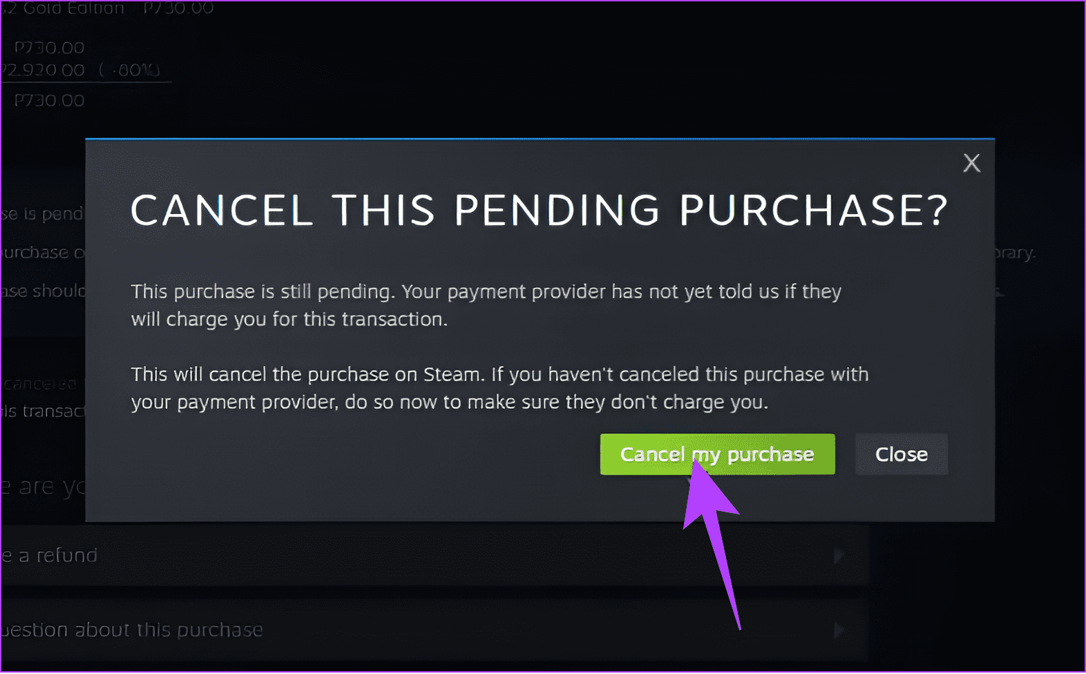 How To Fix the Steam “Your Transaction Cannot Be Completed…” Error