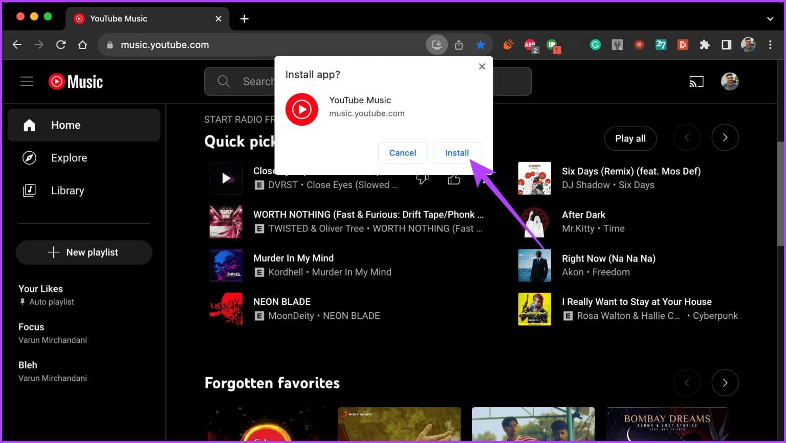 How to Install YouTube Music App on Desktop (Windows and Mac) - Guiding ...