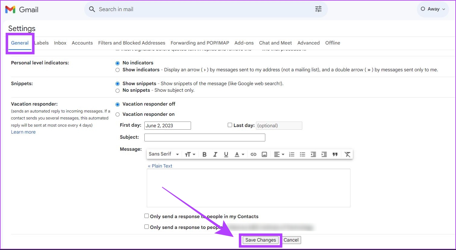click on save changes - 13