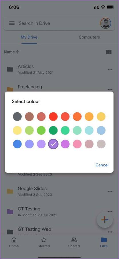 color picker