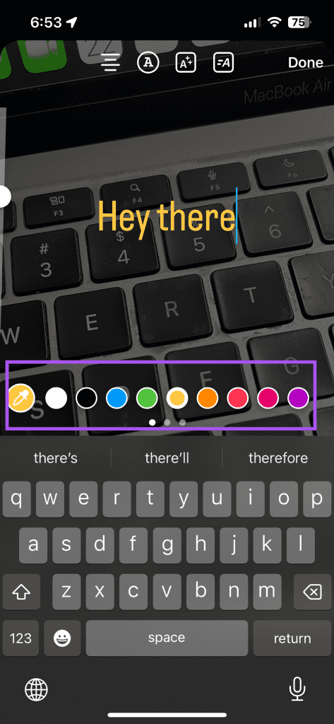 colors text rainbow text instagram