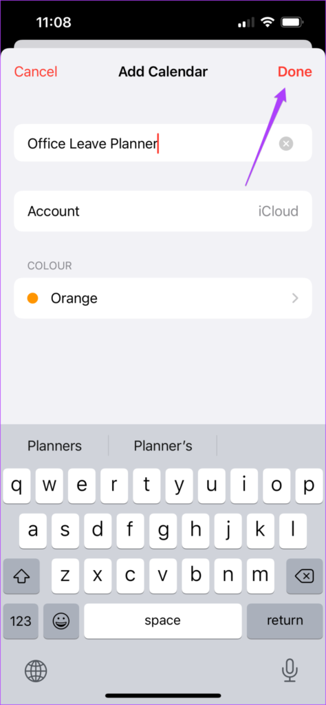 Add custom Holiday calendar in your Calendars app