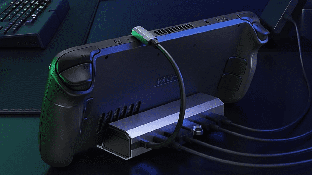 connect your USB pen drive to the Steam Deck using a dock or USB hub