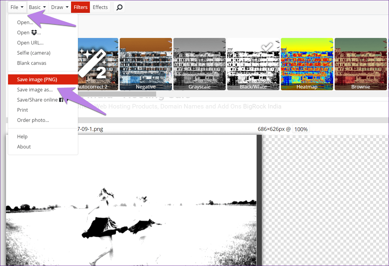 Convert Image To Black And White And Not Graysale 9
