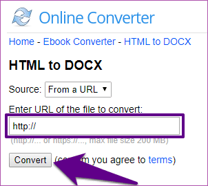 Convert Webpage Word Document 12