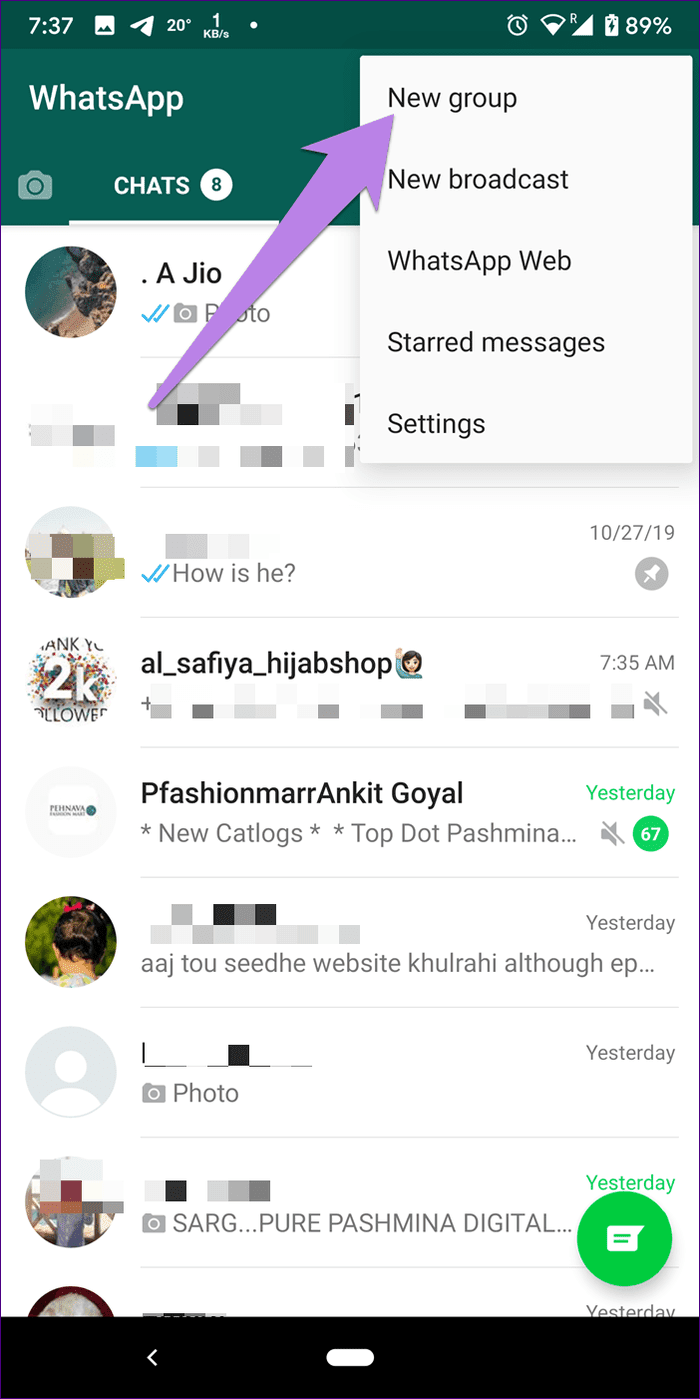 Create A Whatsapp Group With Yourself On Iphone Android 2