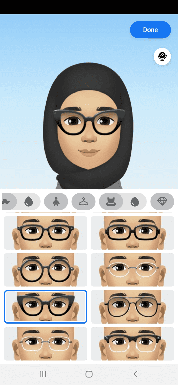 Create emoji of yourself android 12