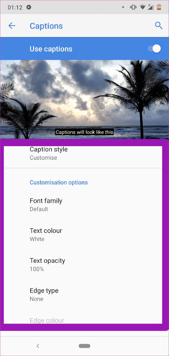 Custom Captions Android 01