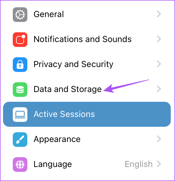 data and storage settings telegram desktop
