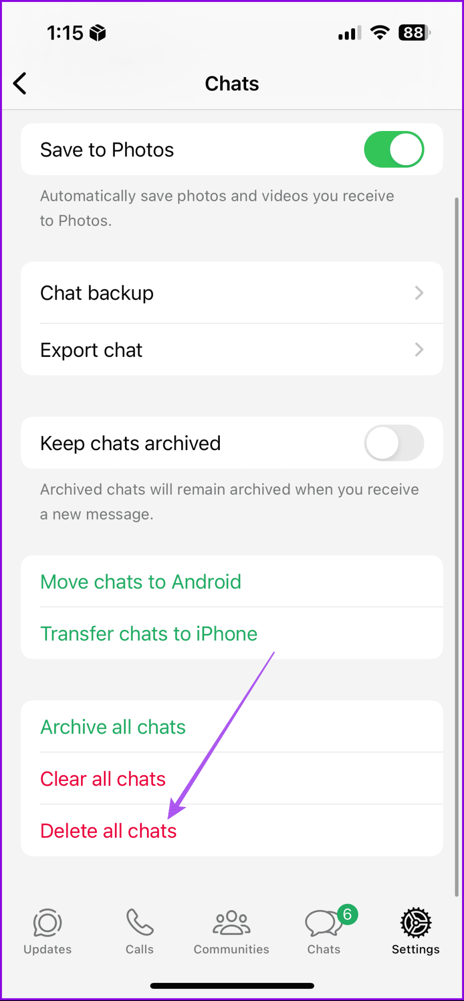 How to Delete Multiple or All Chats in WhatsApp - Guiding Tech
