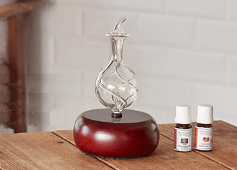 Organic Aromas Nebulizing Essential Oil Diffuser