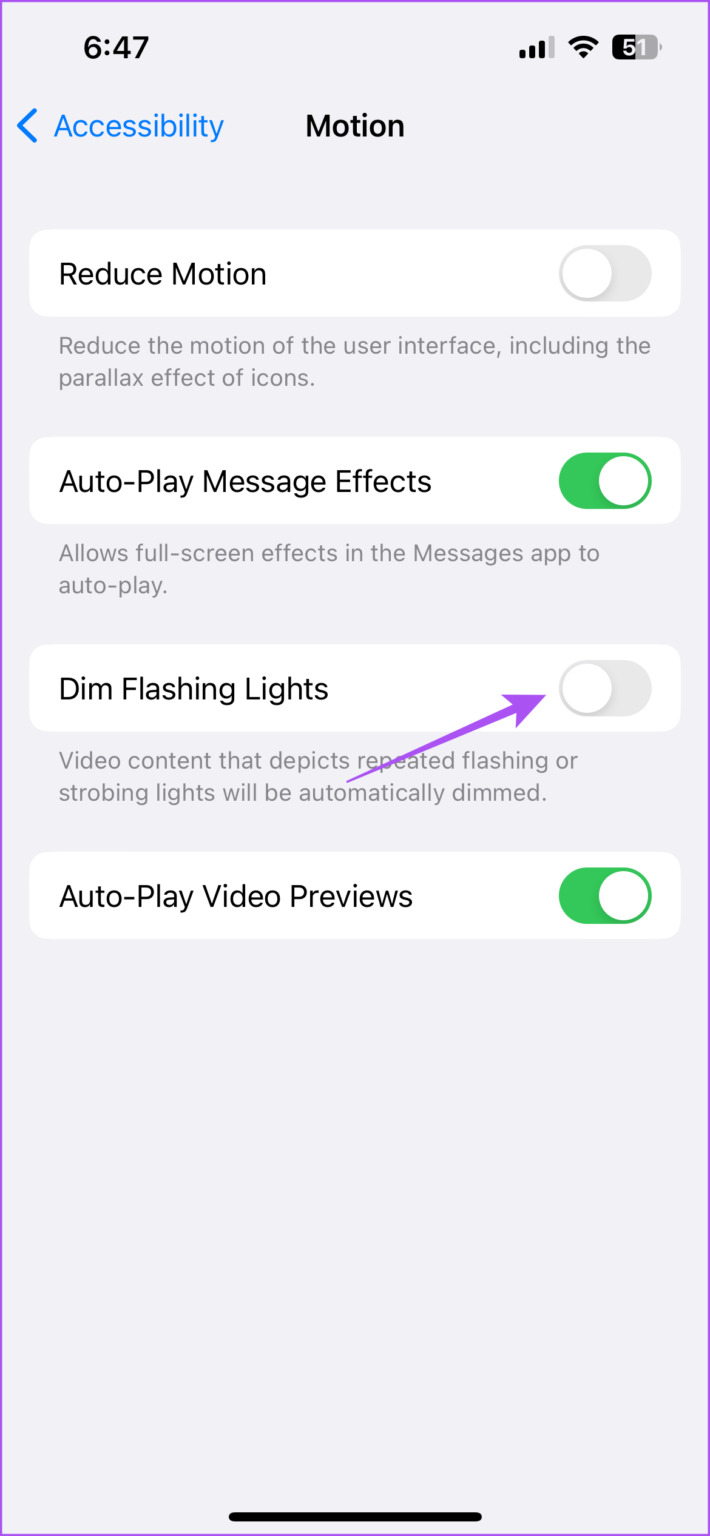 How to Automatically Dim Flashing Lights in Videos on iPhone, iPad, and ...