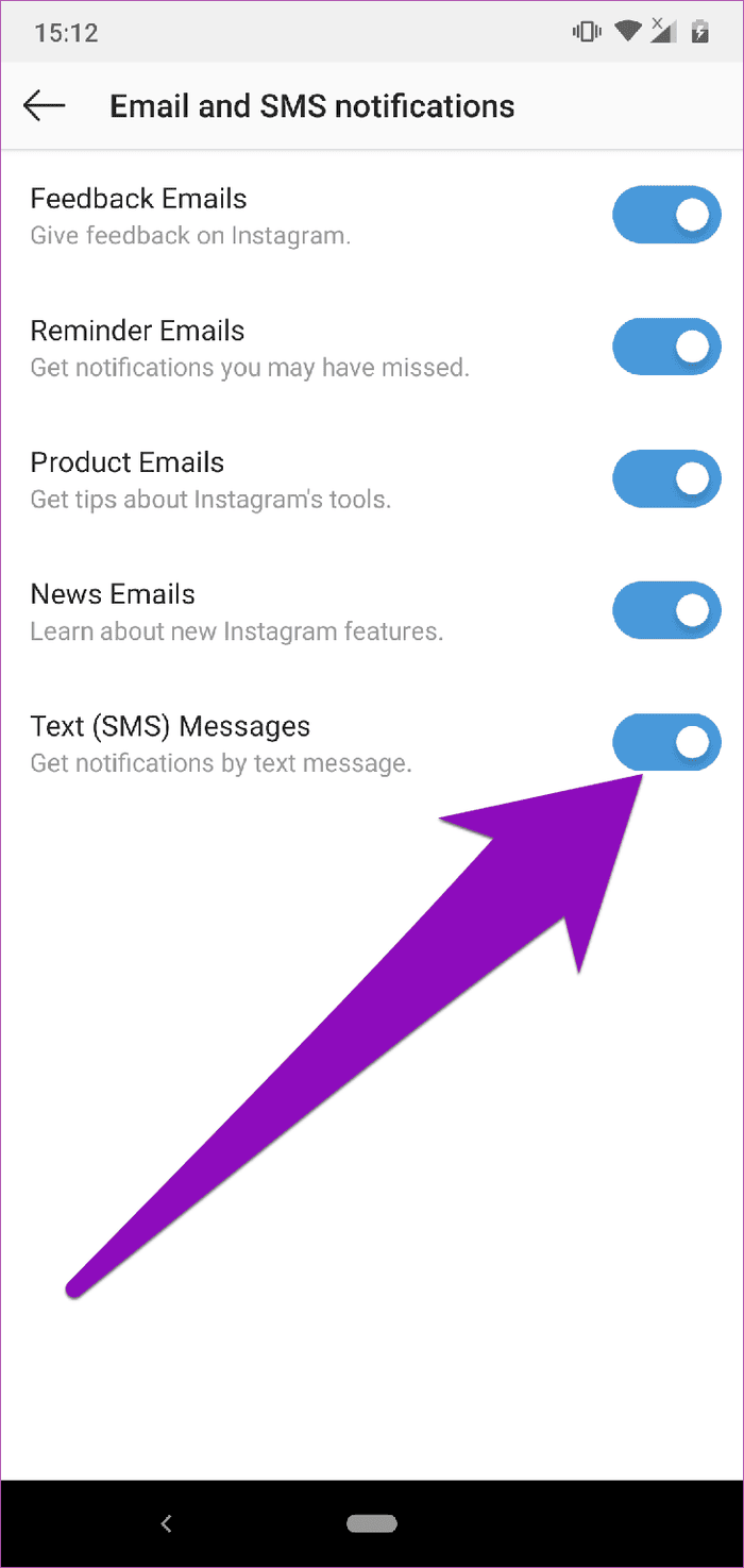 Disable Instagram Sms Notification Mobile 04