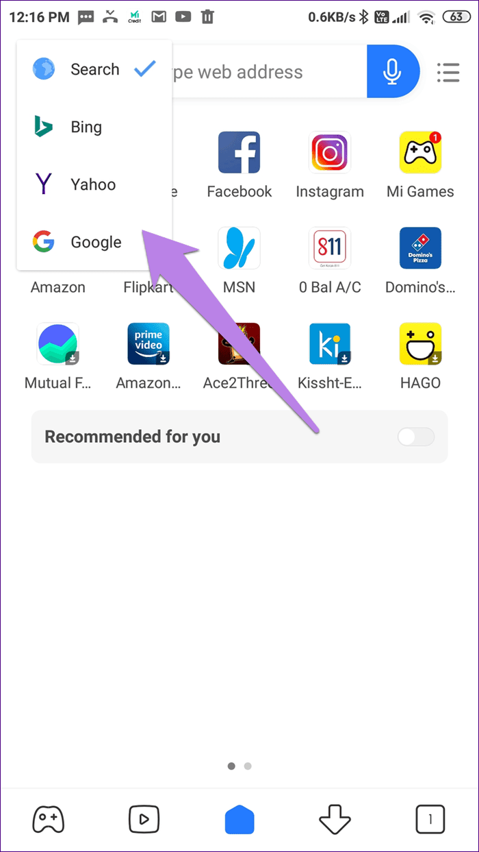 Disable mi browser swipe up 19
