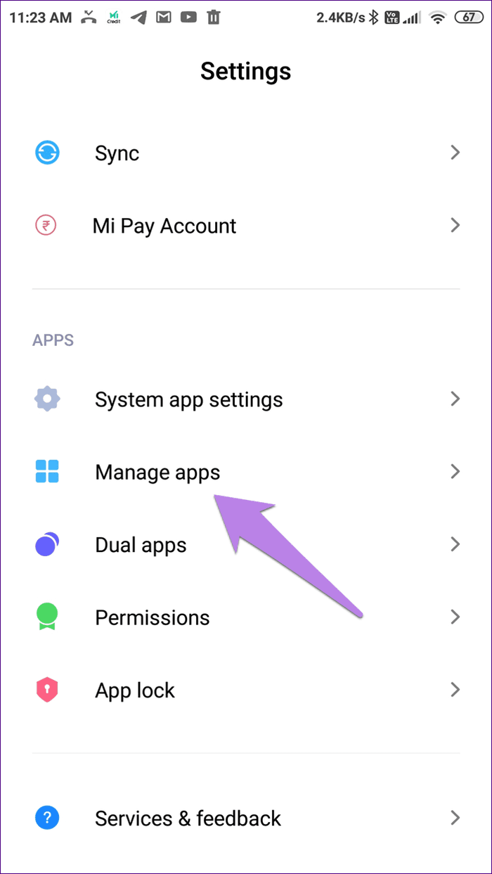 Disable mi browser swipe up 7