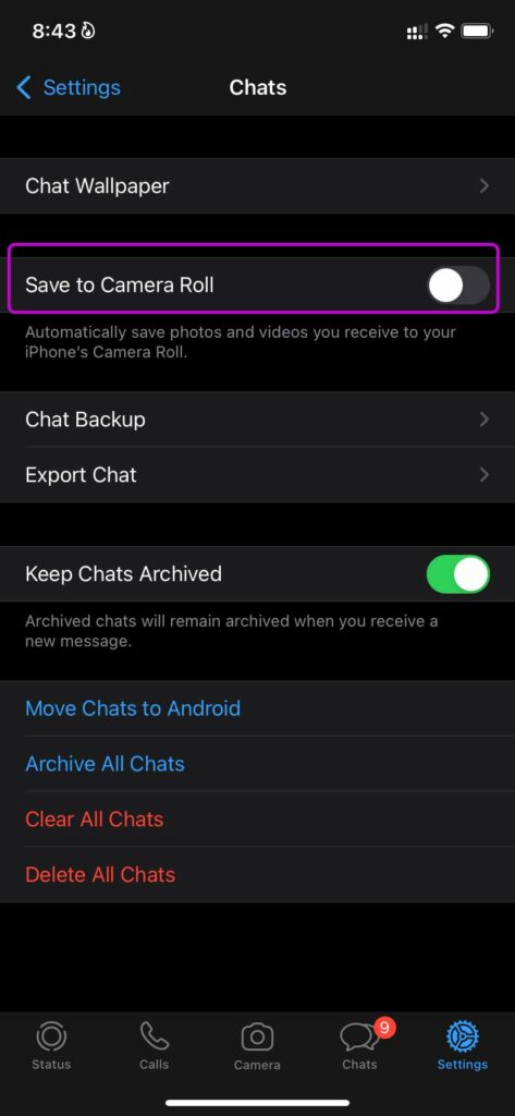 How to Prevent WhatsApp From Saving Photos on iPhone and Android - 39